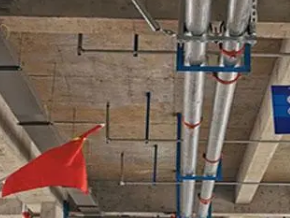 西工管廊支架的安装方法